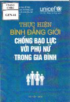 Phương pháp lồng ghép dân số vào kế hoạch hoá lao động - việc làm : Dự án VIE/01/P14